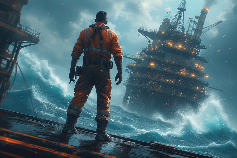 Cover art for ðŸŽ- Steel Men, Endless Ocean: Brotherhood at Sea, an ac scenario on AI Dungeon