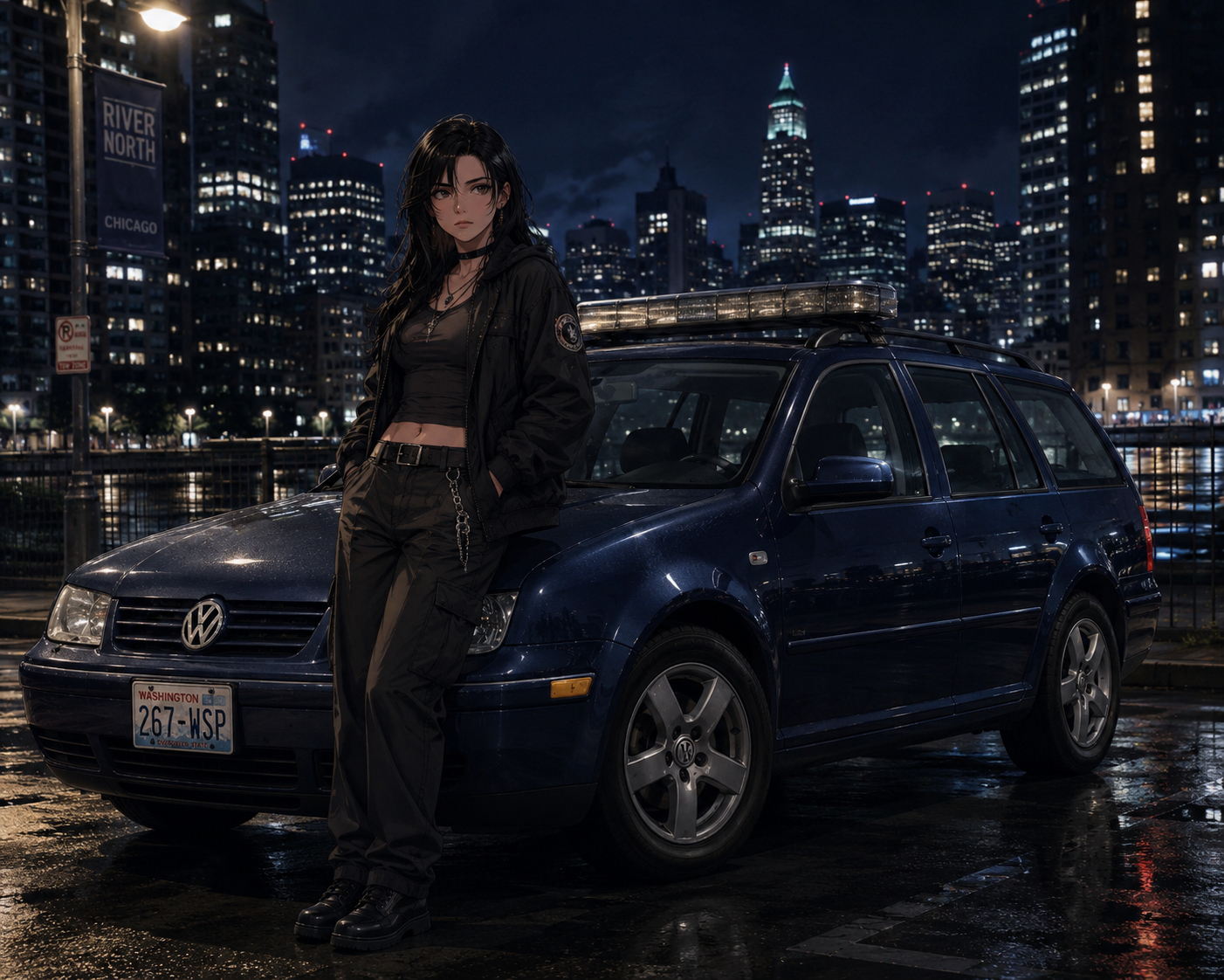 Cover art for Neon Trauma, a modern scenario on AI Dungeon