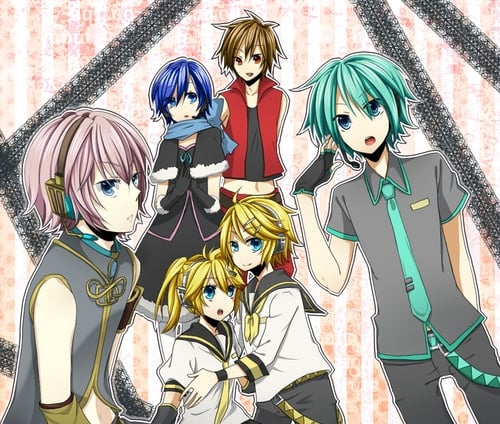 Cover art for That time all my friends got genderbent... (A Vocaloid fanfiction), a vocaloid scenario on AI Dungeon