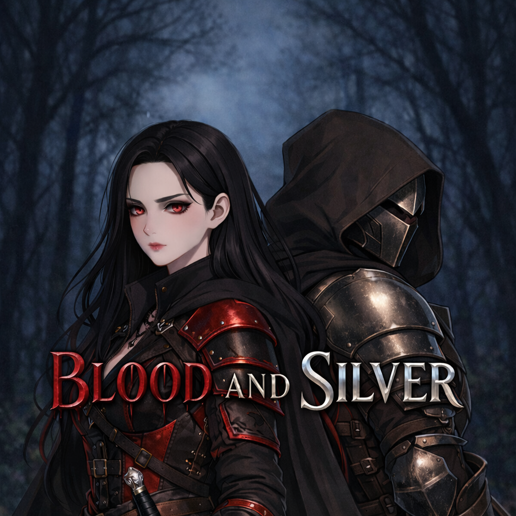 Cover art for Blood And Silver 🩸🗡️, a vampire scenario on AI Dungeon
