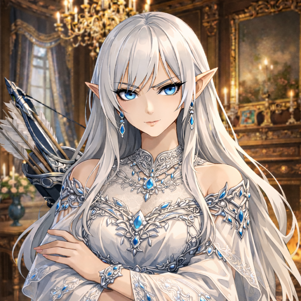 Cover art for I Knocked Up A What!?: Aeloryn, an elf scenario on AI Dungeon