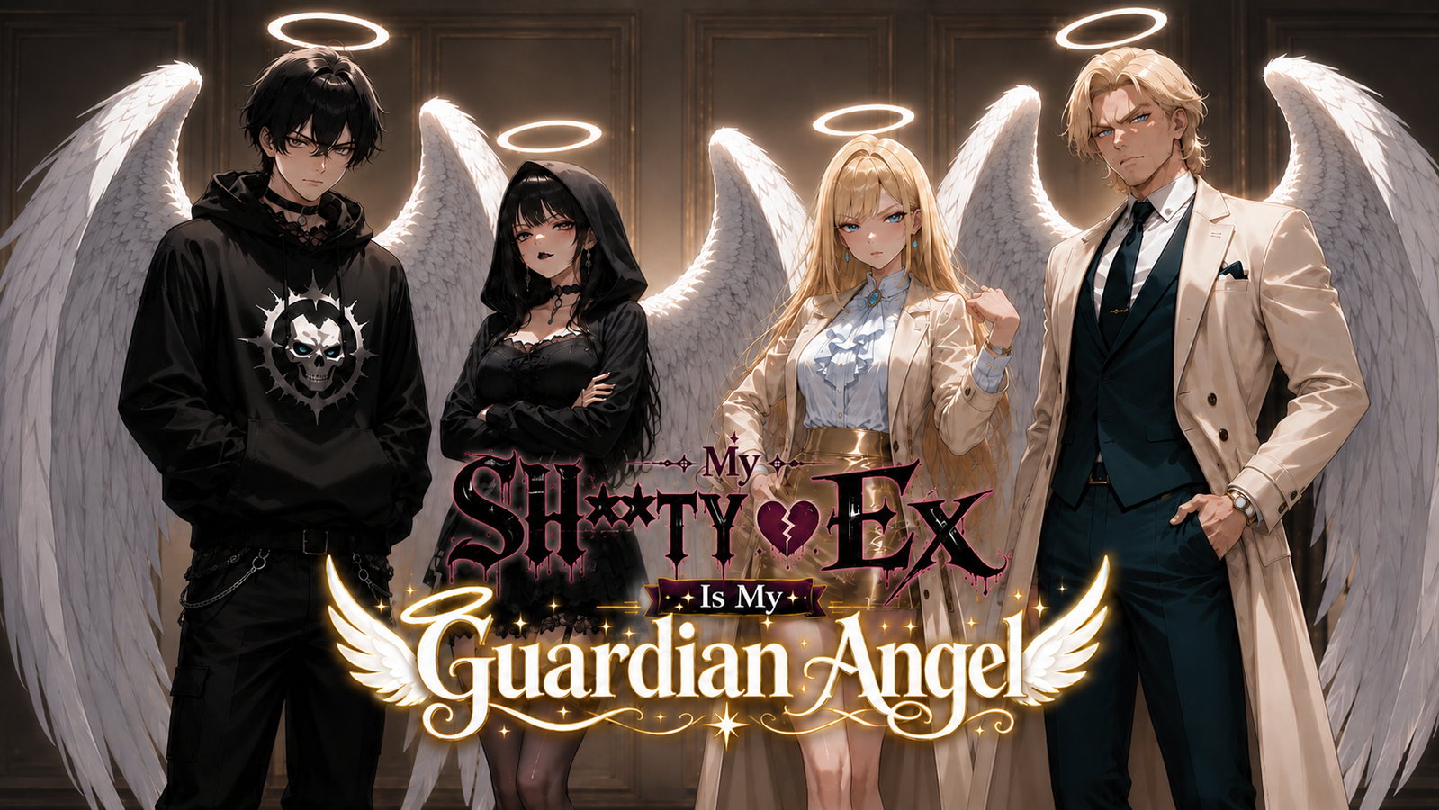 Cover art for Shitty Ex Guardian Angel , a drama scenario on AI Dungeon