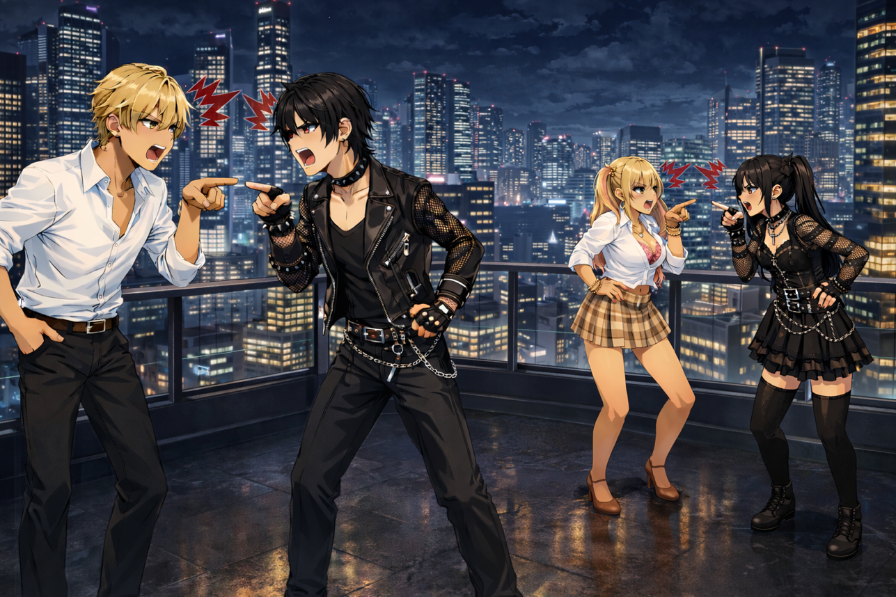 Cover art for Revenge And Riches, a romance scenario on AI Dungeon
