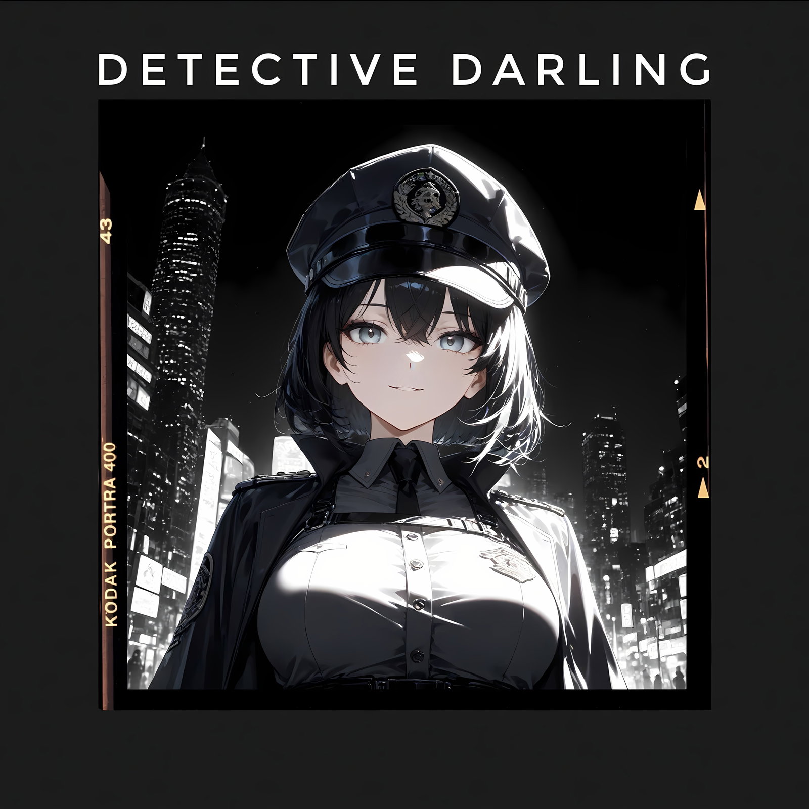 Cover art for Detective Darling, a romance scenario on AI Dungeon