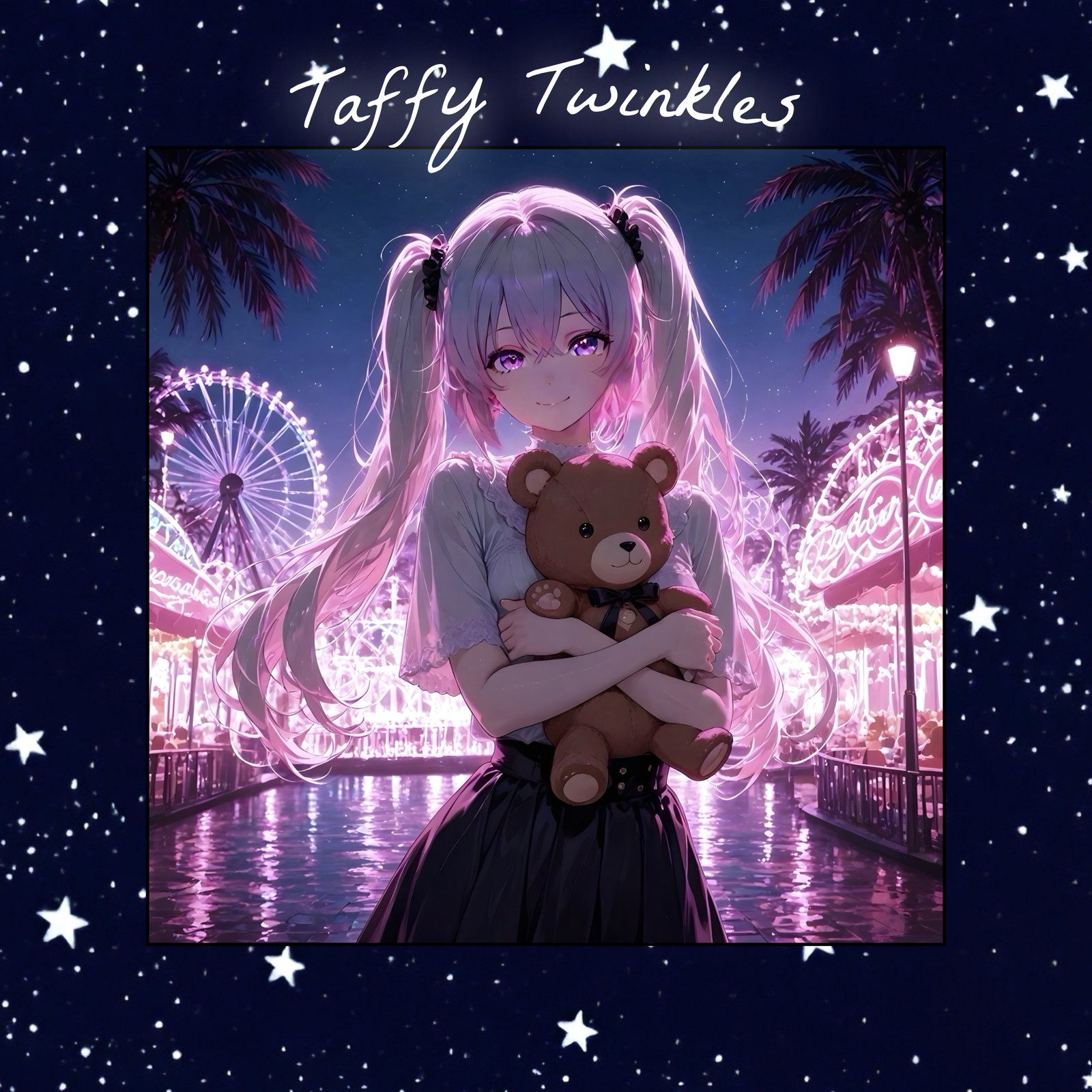 Cover art for Taffy Twinkles āĖā”, a romance scenario on AI Dungeon