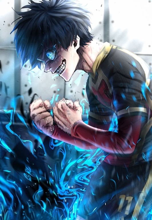 Cover art for 1v1 Against Isagi, a blue lock scenario on AI Dungeon