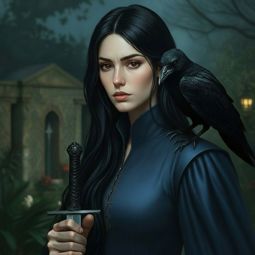 Cover art for Her Lies and Letters, a ladystarglitter scenario on AI Dungeon