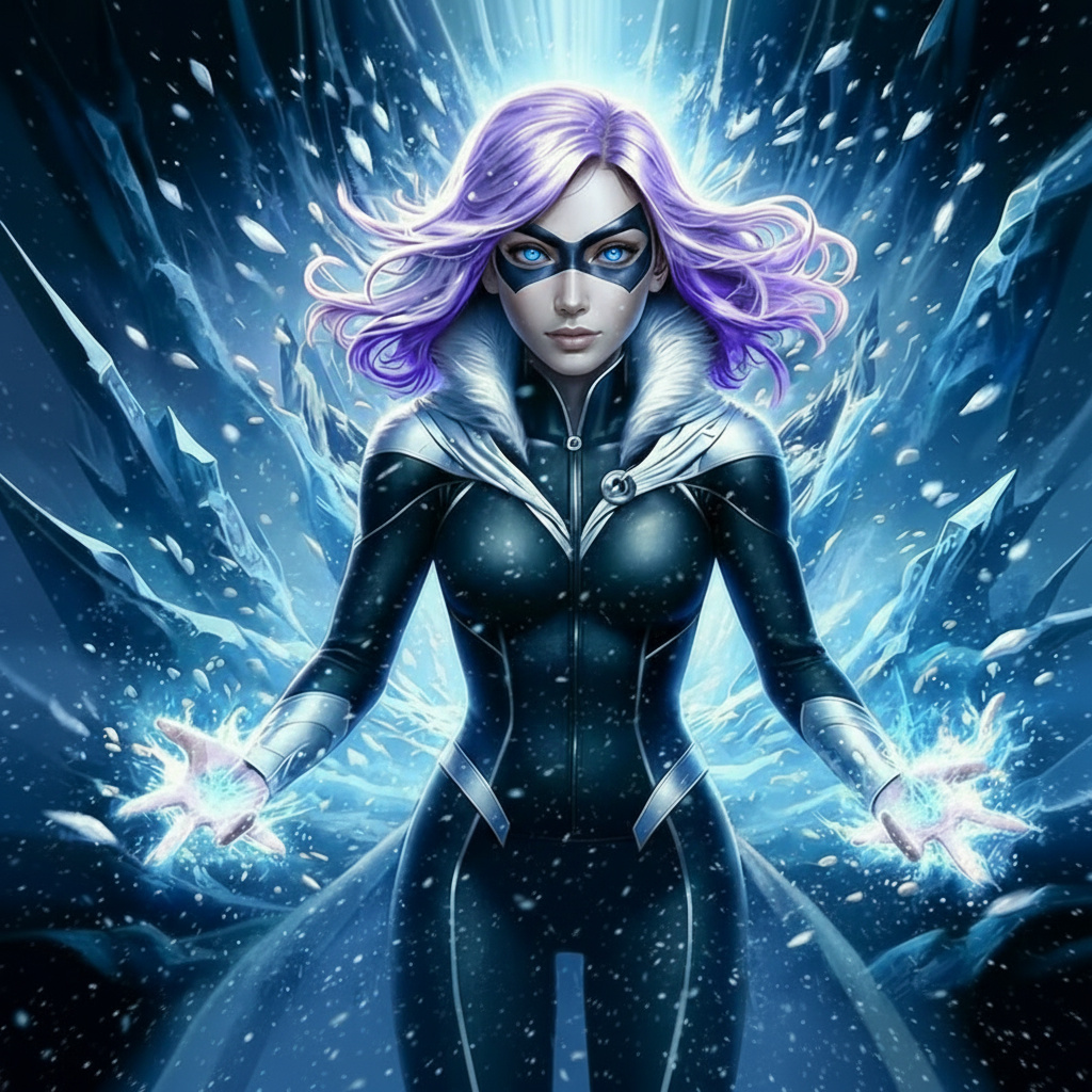 Cover art for Blizzard - Partners in Justice, a superseries scenario on AI Dungeon