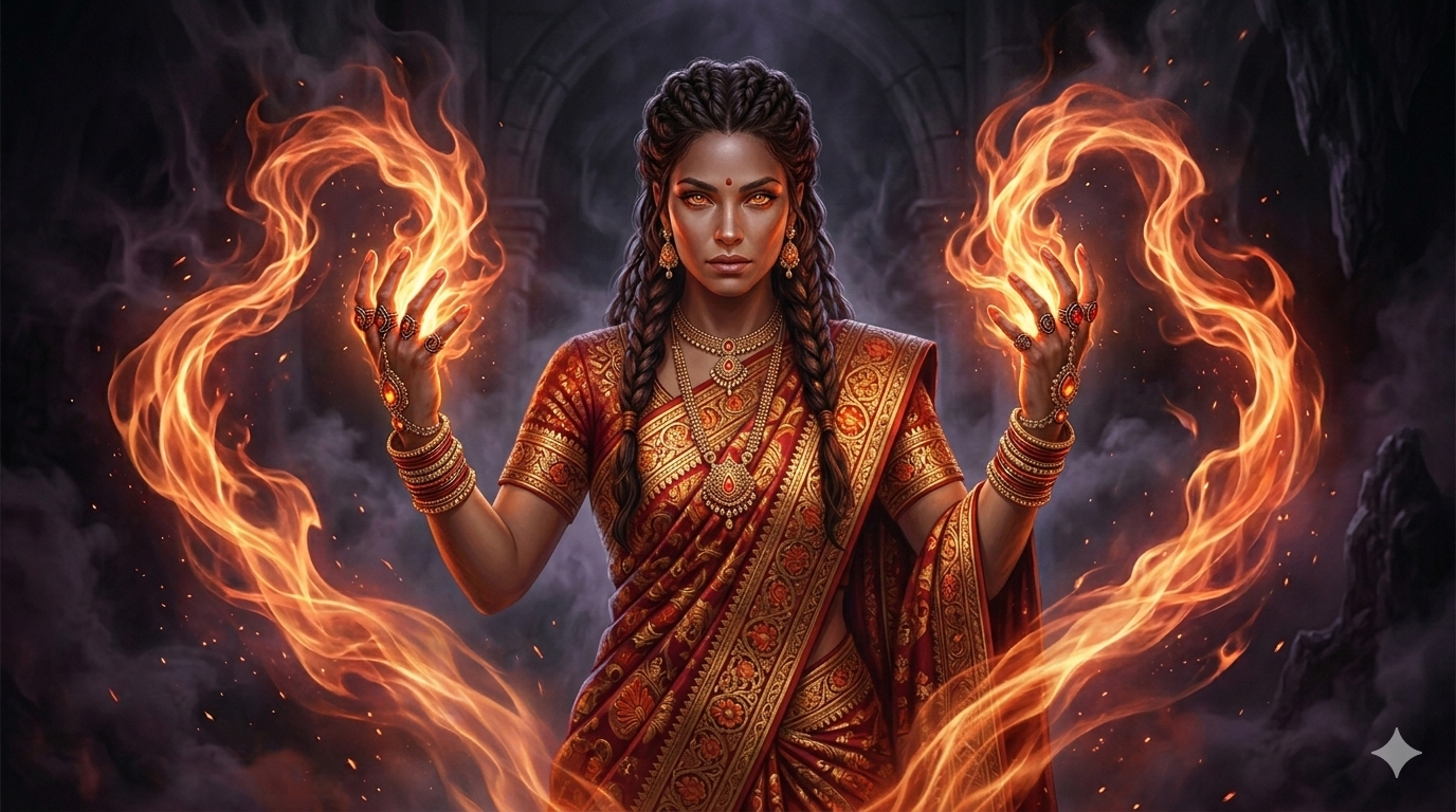 Cover art for Kali Khan - Partners in Villainy, a superseries scenario on AI Dungeon