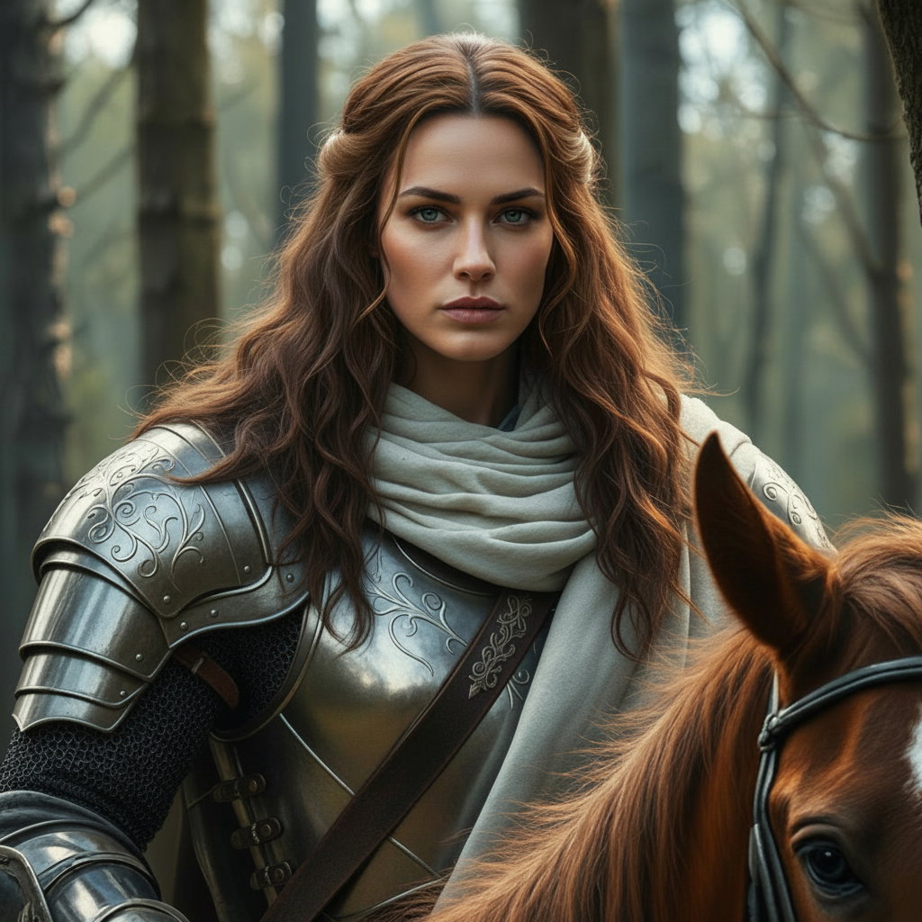 Cover art for Knight of Her Life, a ladystarglitter scenario on AI Dungeon