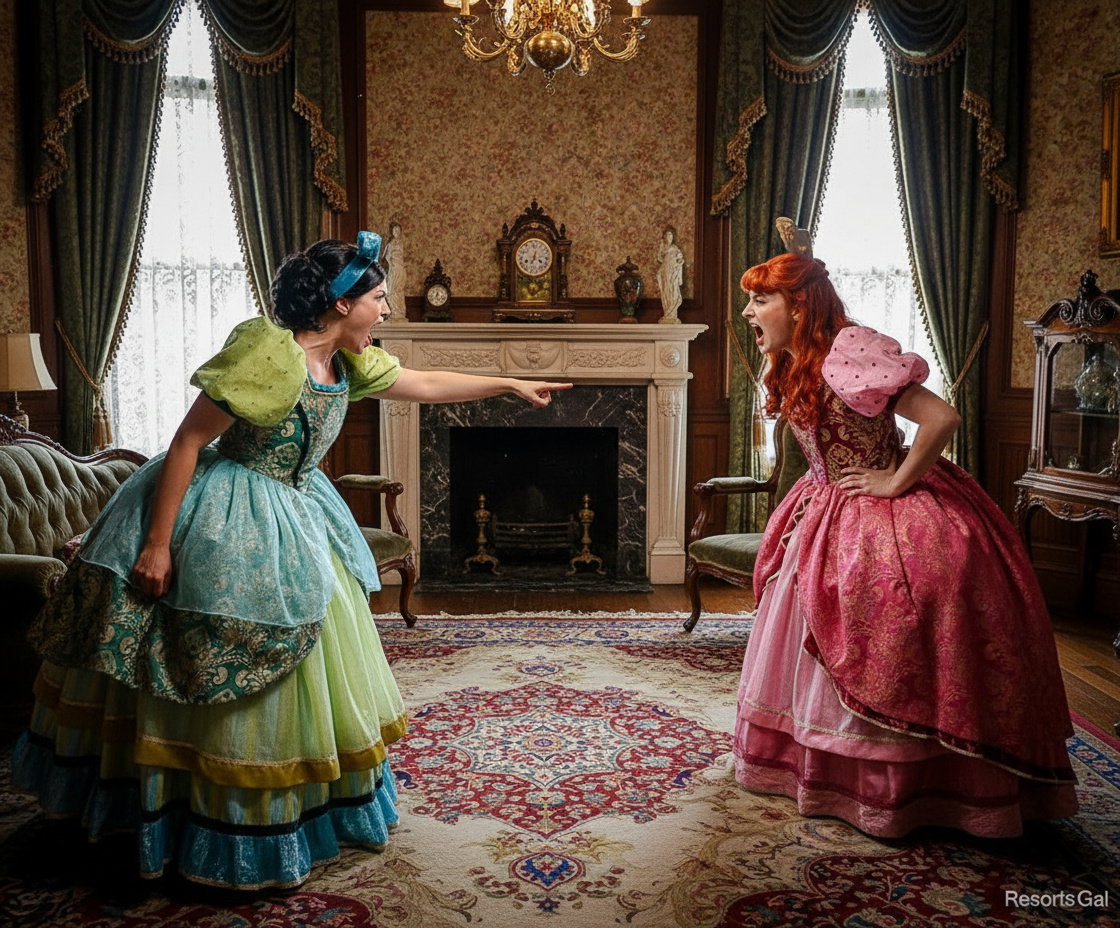 Cover art for Wicked Rivalry - Tremaine Sisters, a ladystarglitter scenario on AI Dungeon