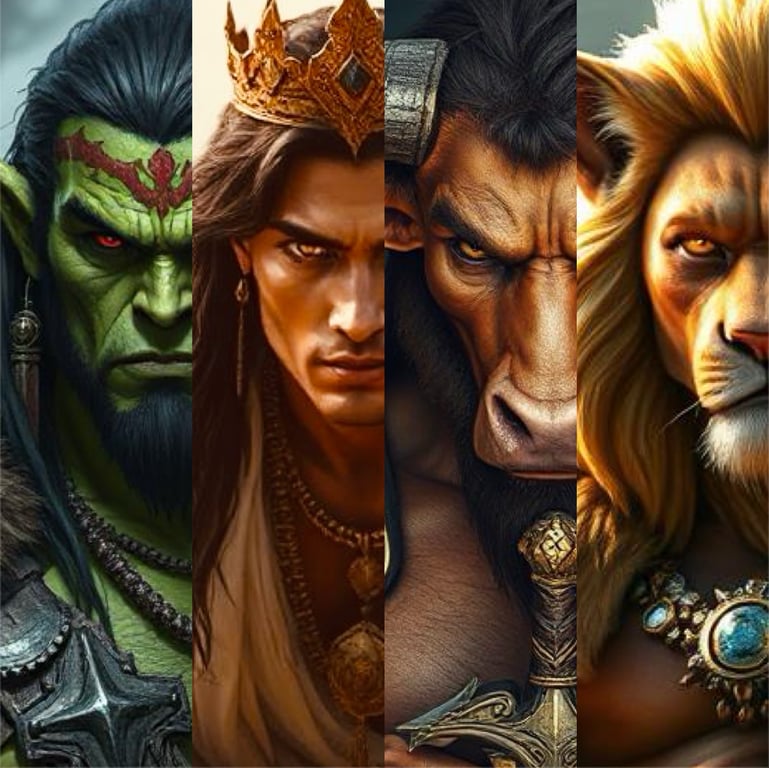 Cover art for Battle of the Betrothals ♂, an orc scenario on AI Dungeon