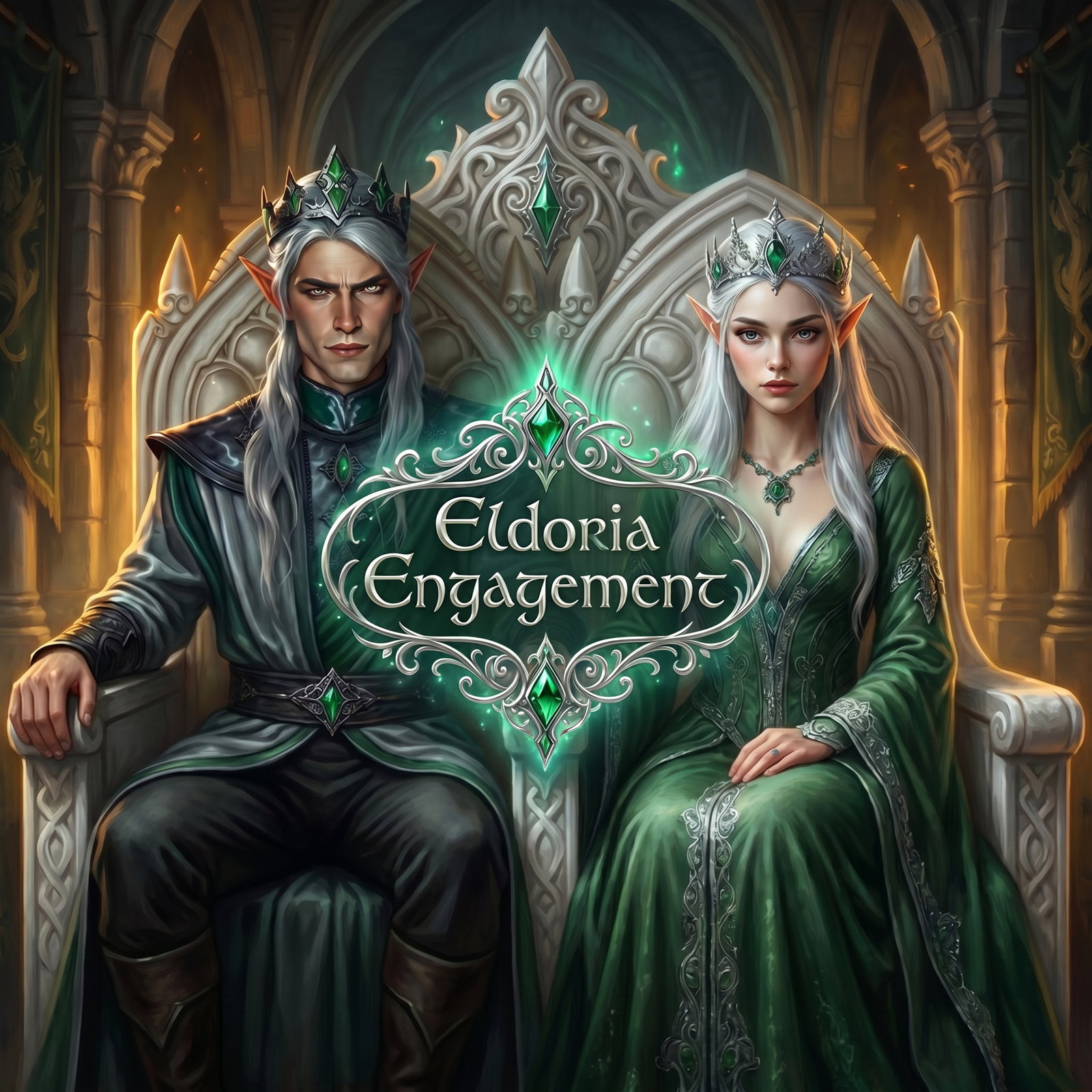 Cover art for Eldoria Engagement, a ladystarglitter scenario on AI Dungeon