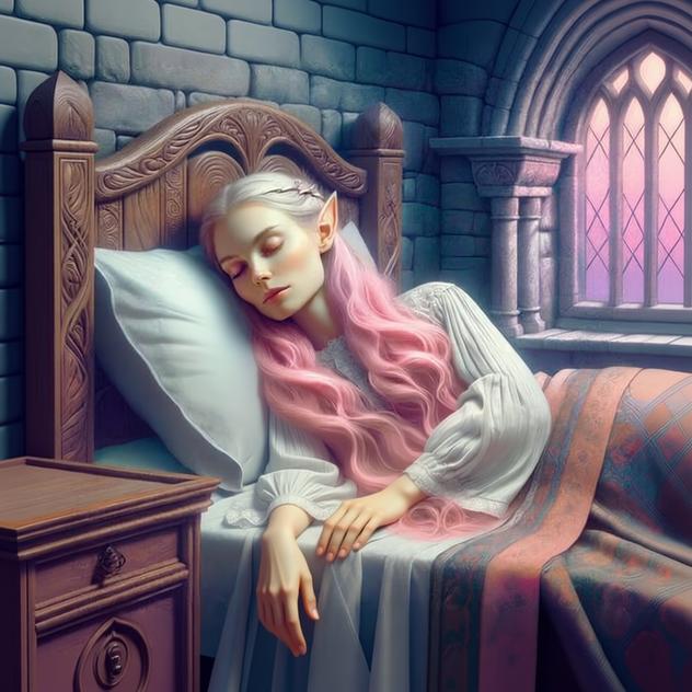 Cover art for While You Slept, a custom scenario on AI Dungeon
