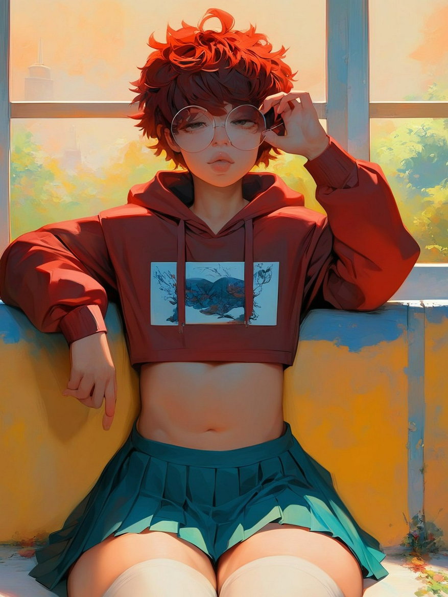 Cover art for Rivals in Disguise, a femboy scenario on AI Dungeon