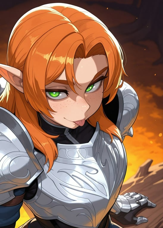 Cover art for The Elf Who Won Everything, a fantasy scenario on AI Dungeon