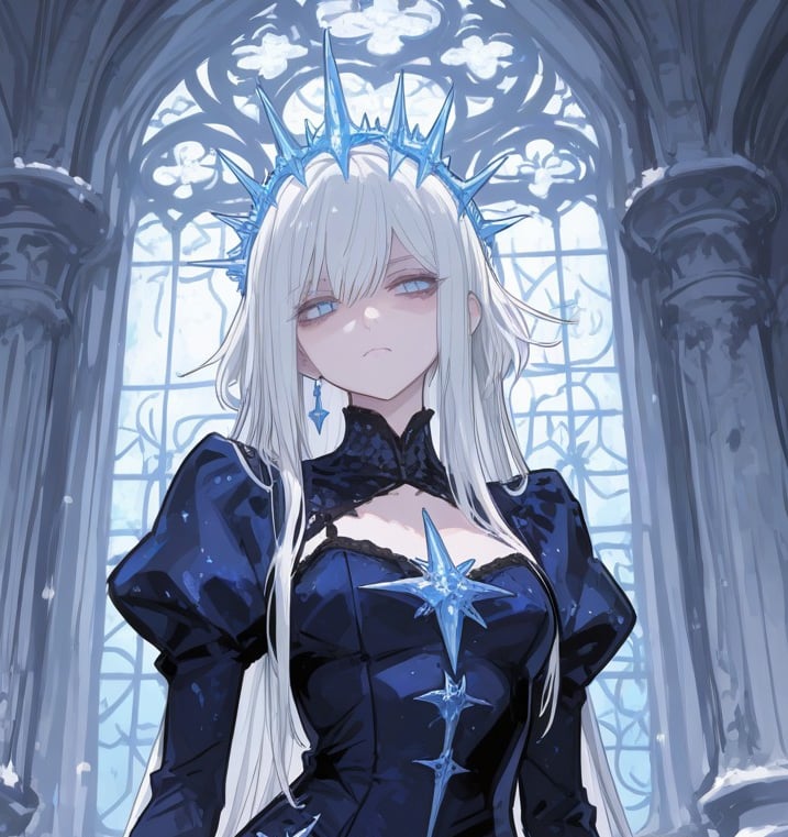 Cover art for Reincarnated as the Wingman in a Kingdom of Ice., a dark humor scenario on AI Dungeon