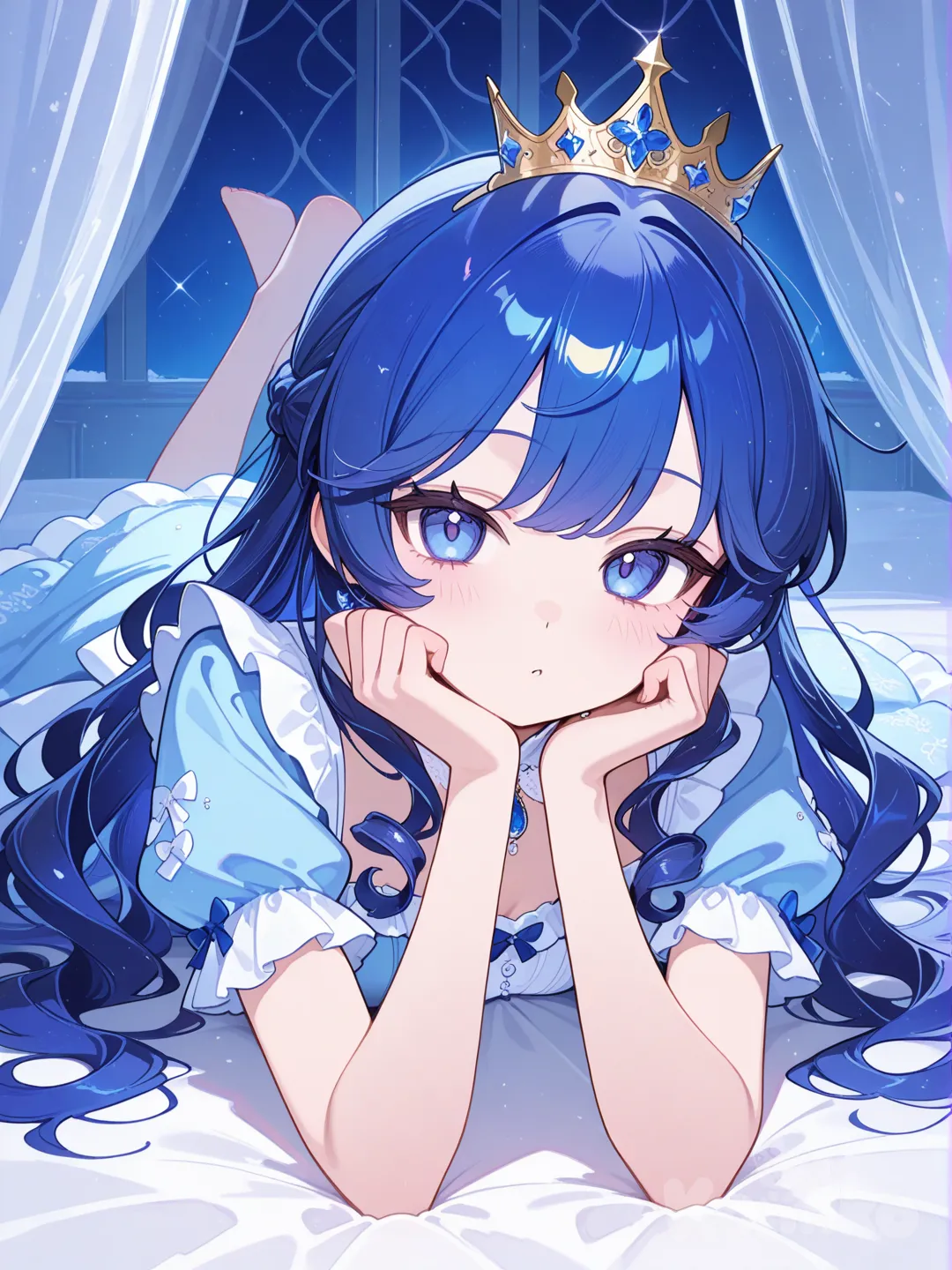 Cover art for Fallover Princesses: Eve ⭐️❄️, a princess scenario on AI Dungeon