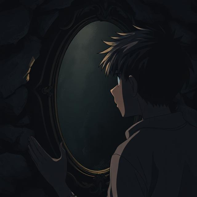 Cover art for Someplace Else, a mirror scenario on AI Dungeon