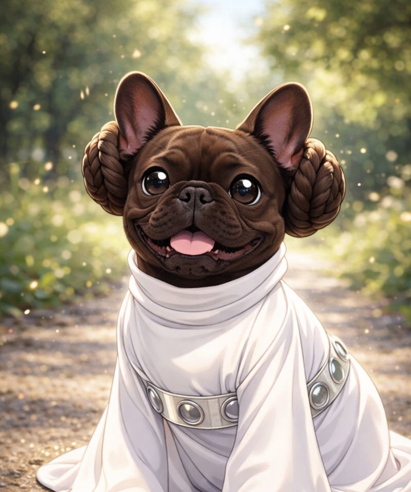 Cover art for Spirit Chronicles: Leia, a princess leia scenario on AI Dungeon