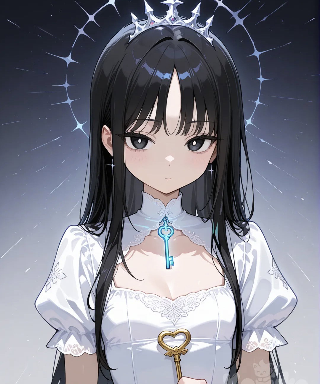 Cover art for Fallover Princesses: Qui, a fallover scenario on AI Dungeon