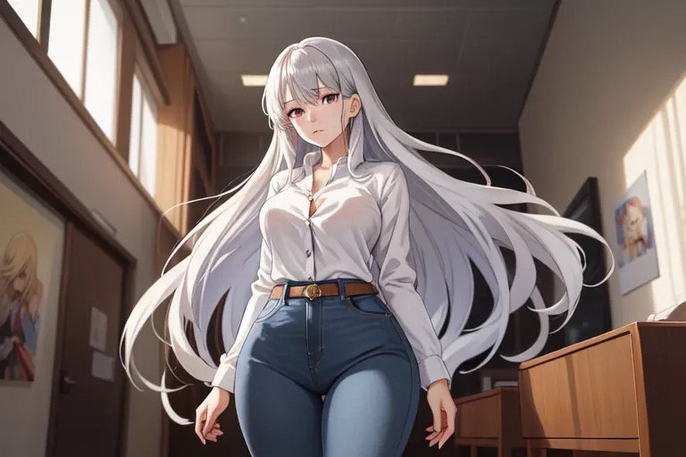 Cover art for Is This Me?, a romance scenario on AI Dungeon