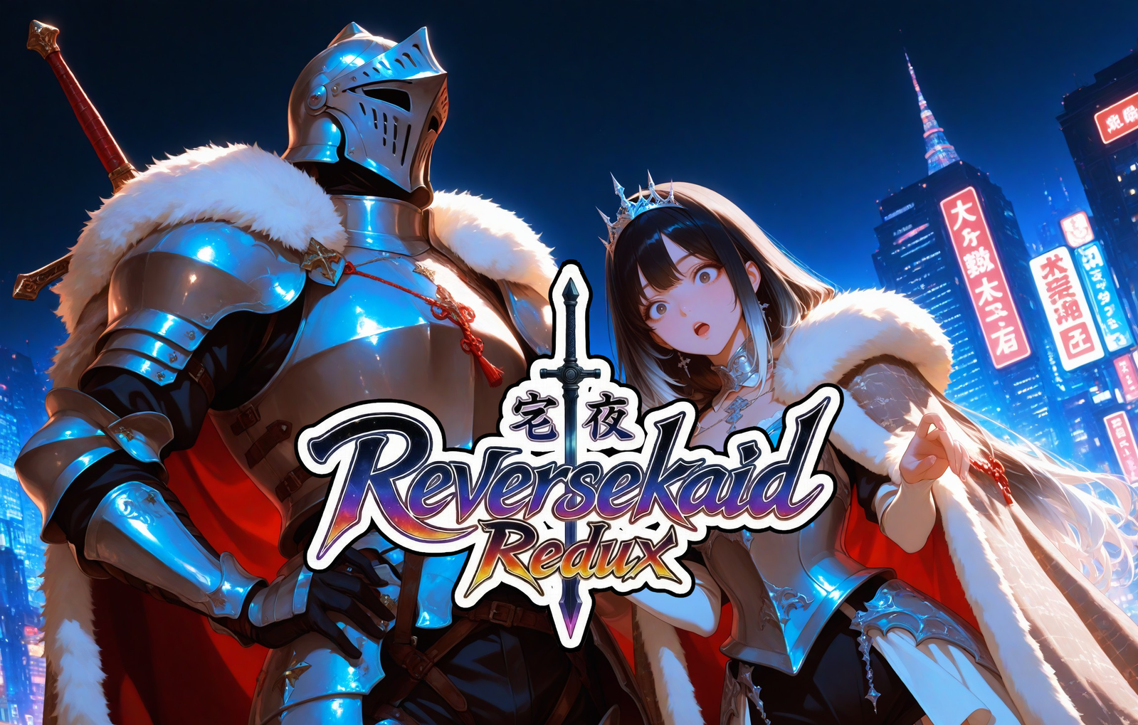 Cover art for Reversekaid Redux! (ISπ), an isekai scenario on AI Dungeon