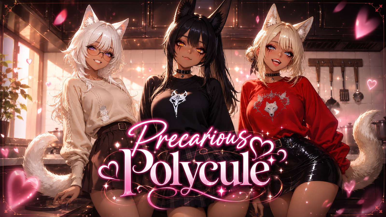 Cover art for Precarious Polycule, a gothai scenario on AI Dungeon