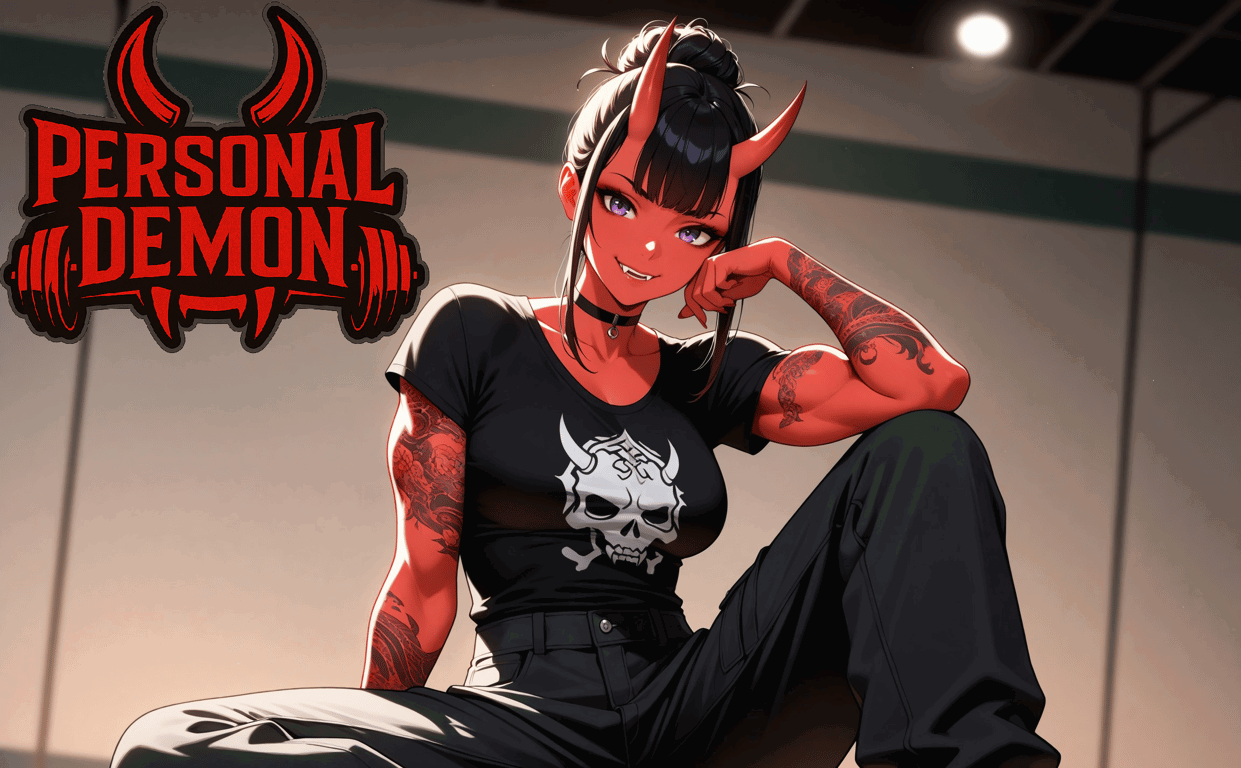 Cover art for Personal Demon, an oni girl scenario on AI Dungeon