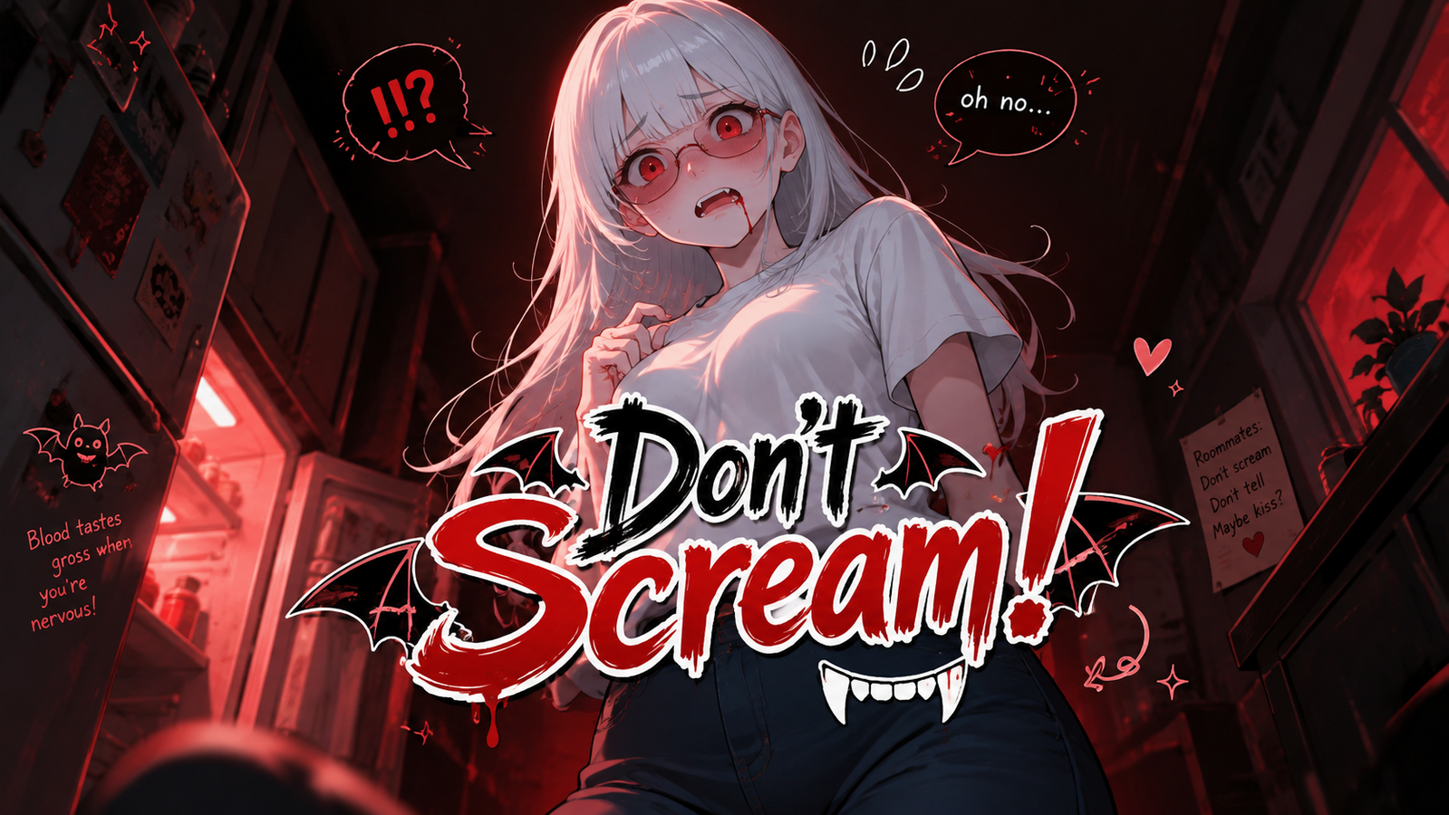 Cover art for Don't Scream!, a gothai scenario on AI Dungeon