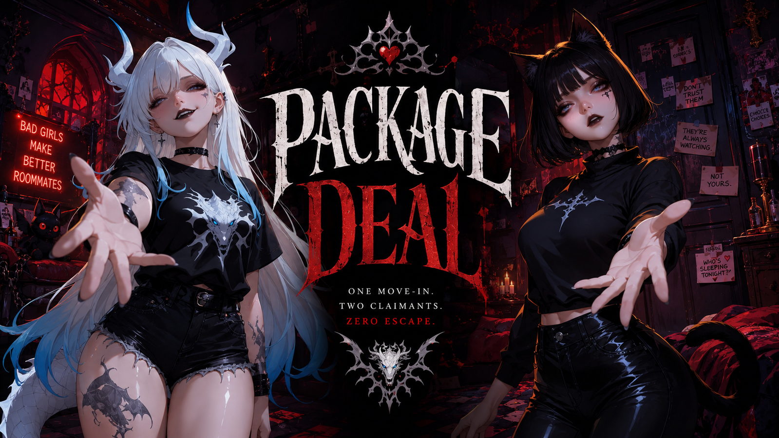 Cover art for Package Deal, a notr scenario on AI Dungeon