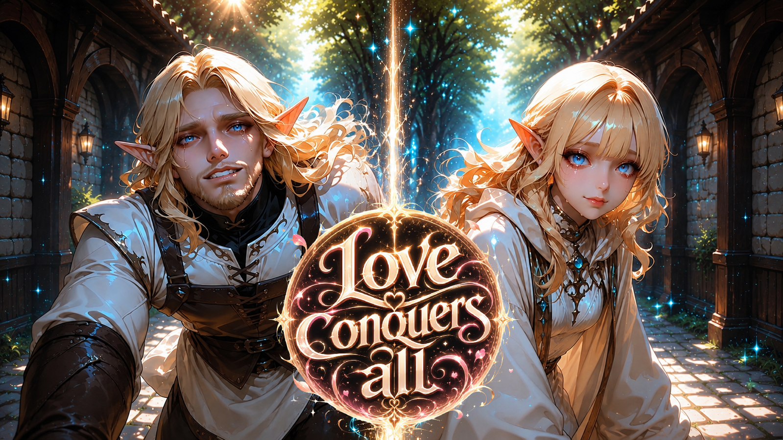 Cover art for Love Conquers All, a gothai scenario on AI Dungeon