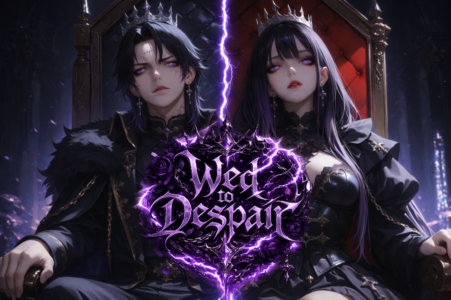 Cover art for Wed to Despair (ISπ), a romance scenario on AI Dungeon