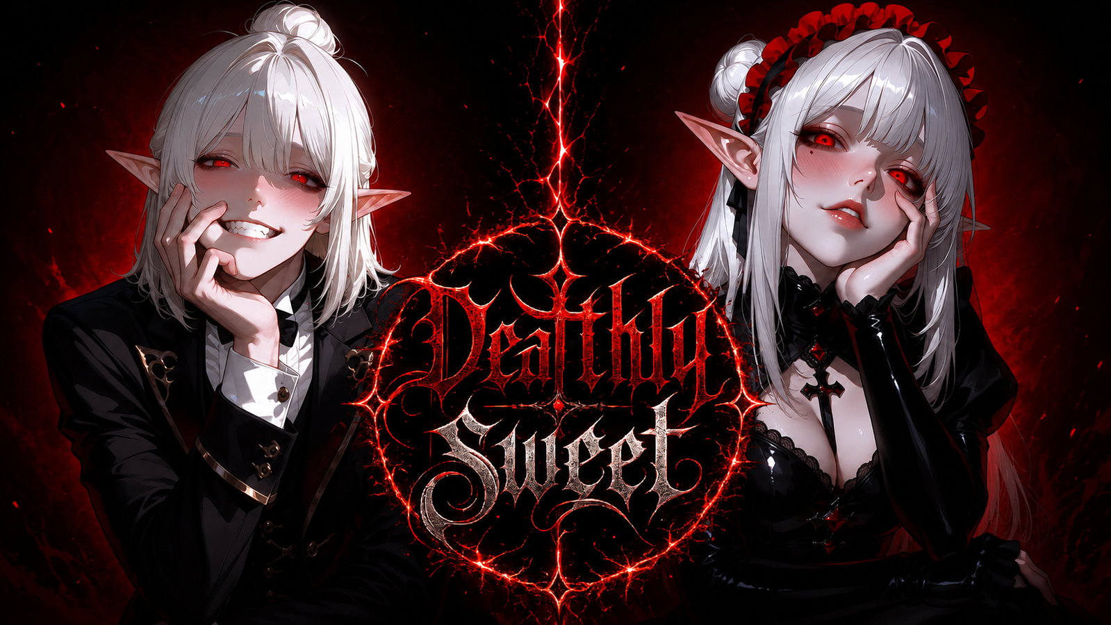 Cover art for Deathly Sweet, a gothai scenario on AI Dungeon