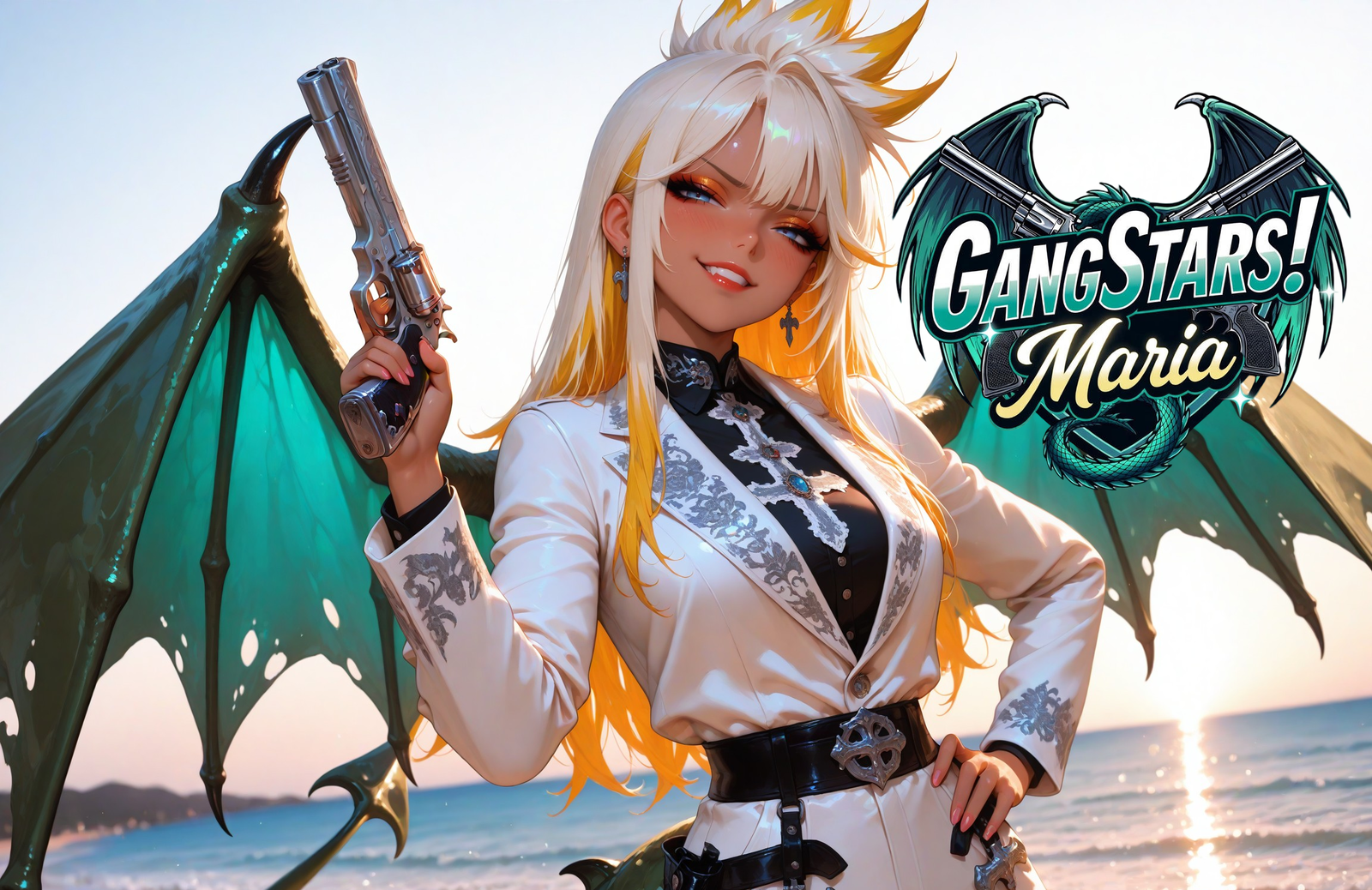 Cover art for GangSTARS!: Maria (IS🎭), a romance scenario on AI Dungeon