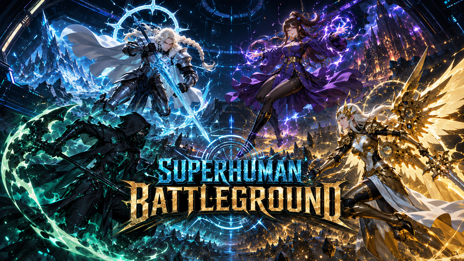Cover art for Superhuman Battleground, a gothai scenario on AI Dungeon