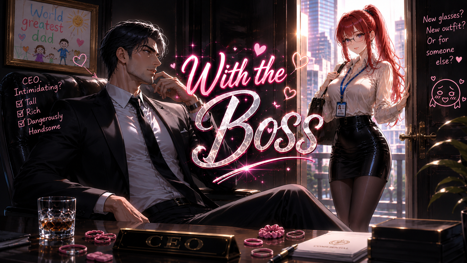 Cover art for With the Boss, a notr scenario on AI Dungeon
