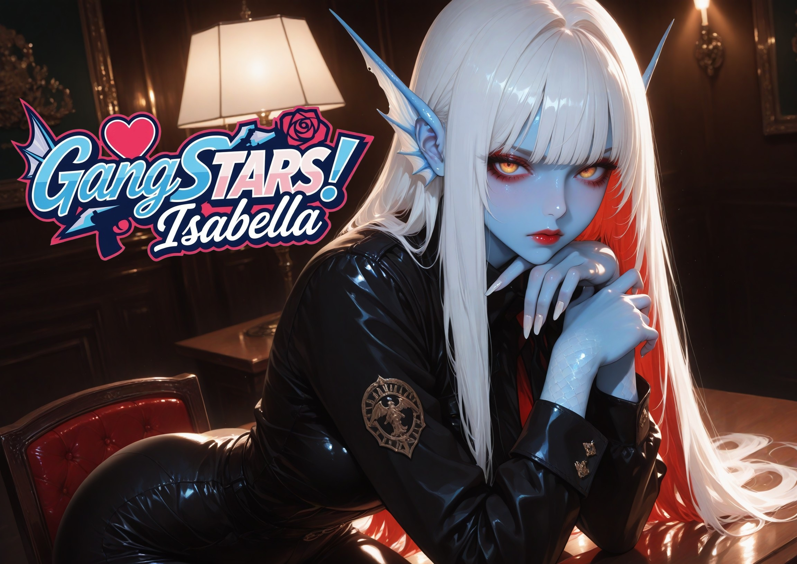 Cover art for GangSTARS!: Isabella (ISπ), a romance scenario on AI Dungeon