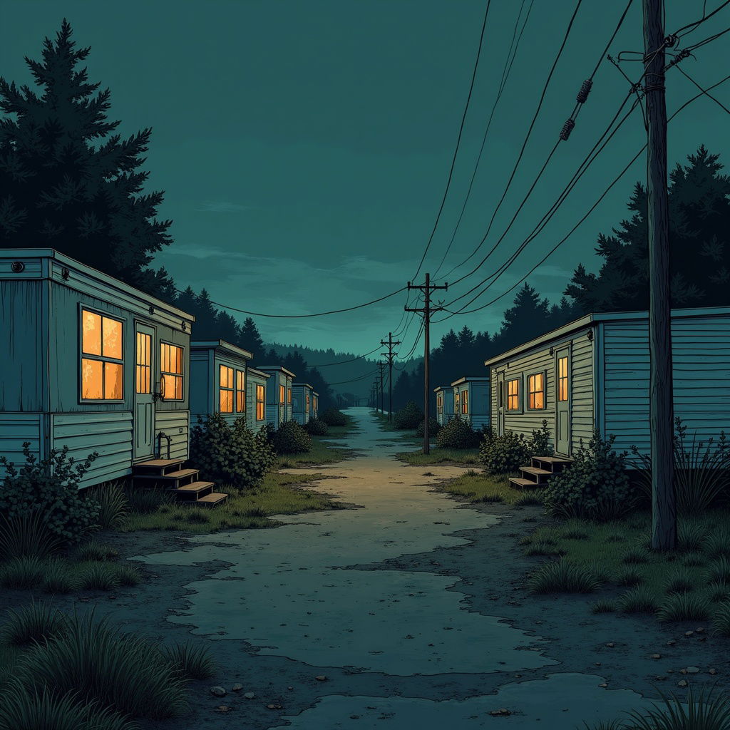 Cover art for 🏚️ "Whispering Pines": The Gravel-Pit Chronicles ... by Ray, an inner self scenario on AI Dungeon