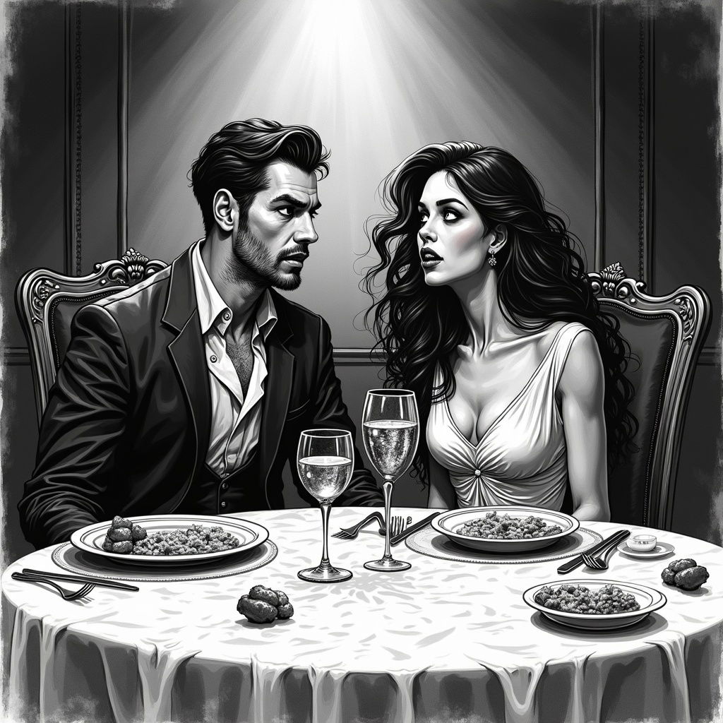 Cover art for 🍷 The Four-Month Wall: A Dinner of Truths ... by Ray, an inner self scenario on AI Dungeon