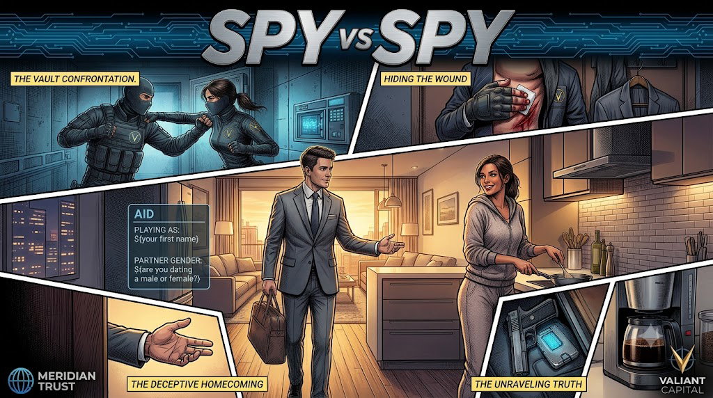 Cover art for Spy vs Spy ... by Ray, an inner self scenario on AI Dungeon