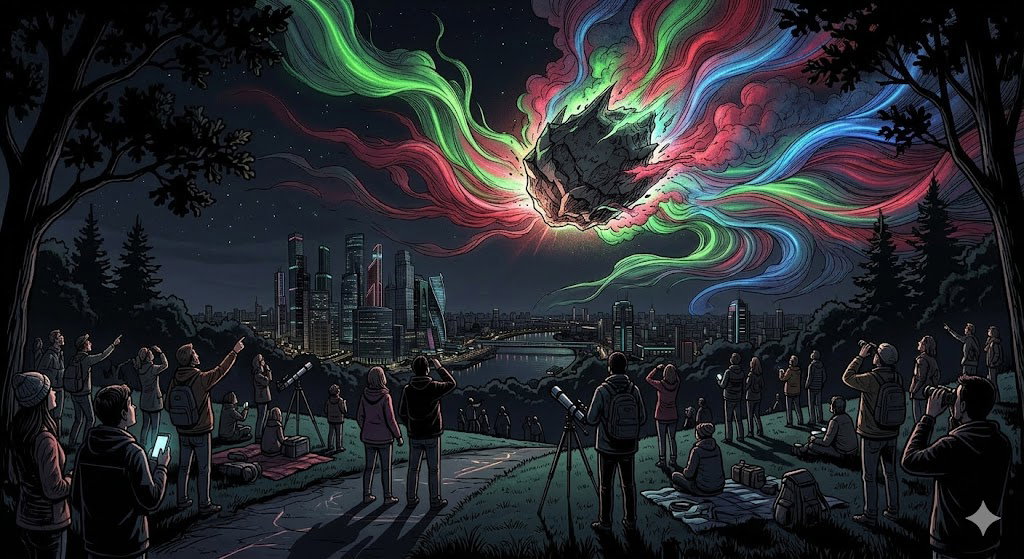 Cover art for ☄️🌠A meteor shower to remember ... by Ray, an inner self scenario on AI Dungeon