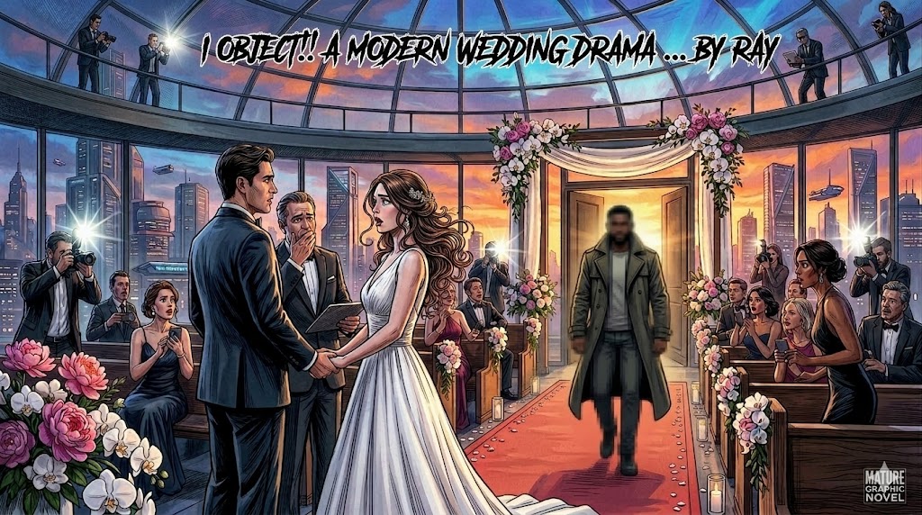 Cover art for 💍I object!! A Modern Wedding Drama... by Ray, an inner self scenario on AI Dungeon