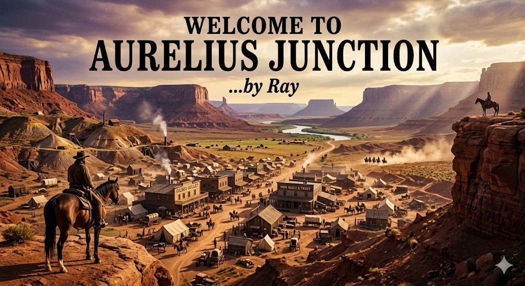 Cover art for Welcome to Aurelius Junction ... by Ray, an inner self scenario on AI Dungeon
