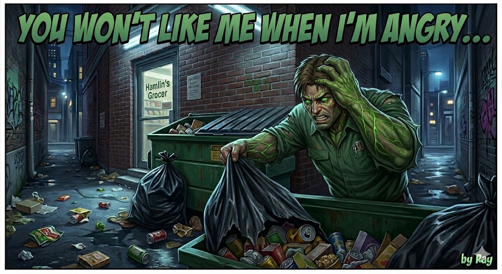 Cover art for 😡You Won't like me when I'm Angry ... by Ray, an inner self scenario on AI Dungeon