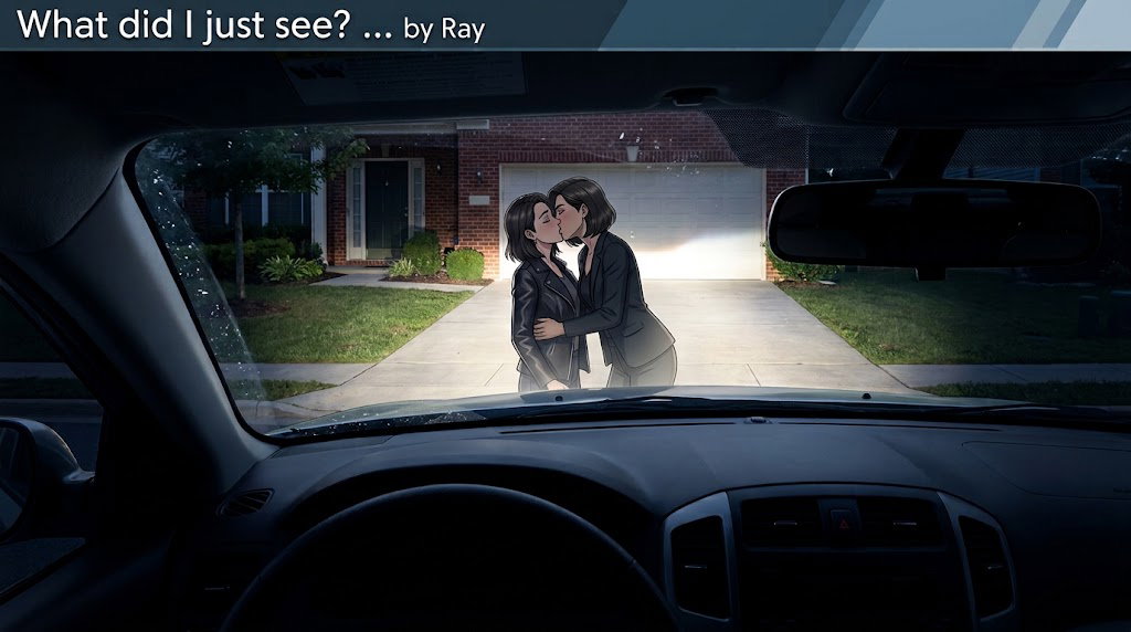 Cover art for What did I just see? ... by Ray, a drama scenario on AI Dungeon