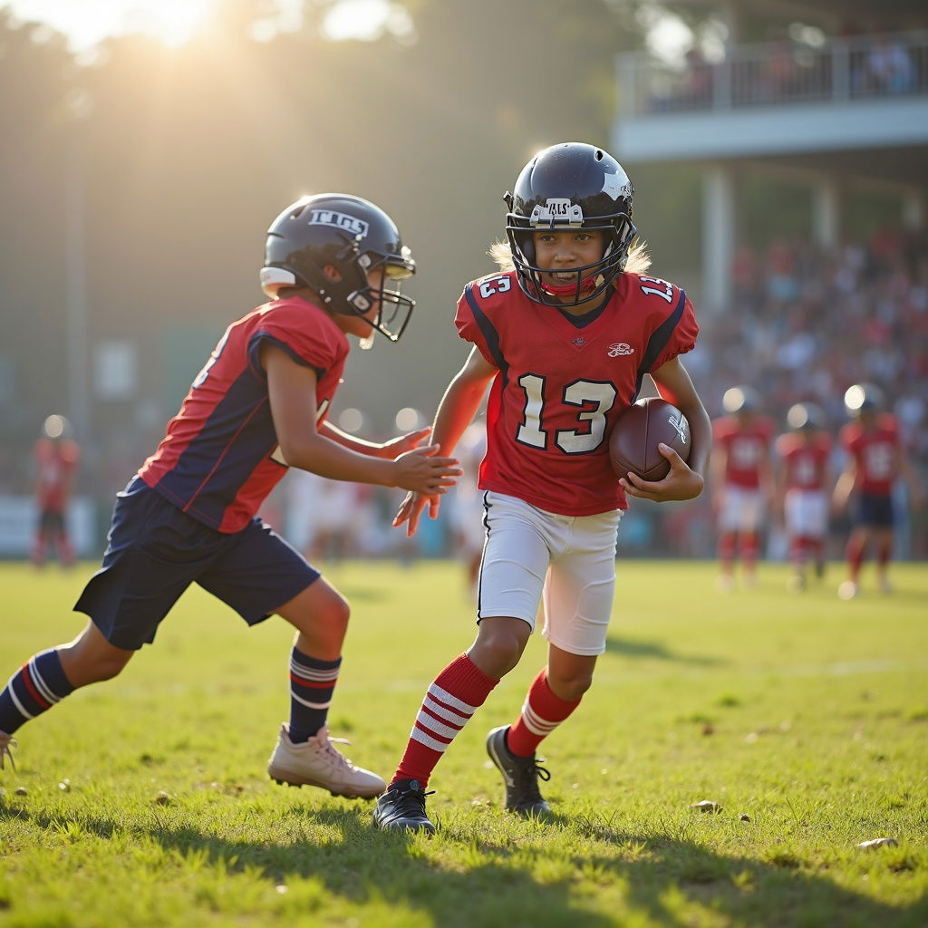 Cover art for 🏈Fourth & Dad Life ... by Ray, a football scenario on AI Dungeon
