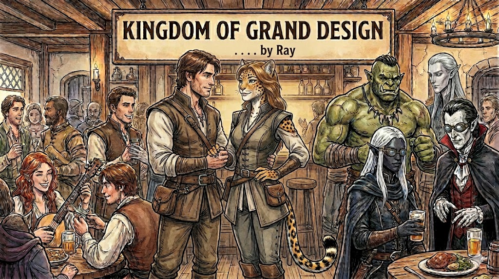 Cover art for 🏰👑The Kingdom of Grand Design ... by Ray, an inner self scenario on AI Dungeon