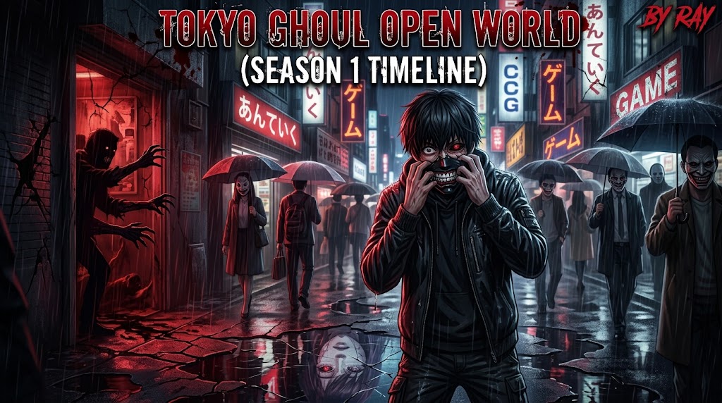 Cover art for Tokyo Ghoul (Season 1 Timeline) Open World ... by Ray, an inner self scenario on AI Dungeon