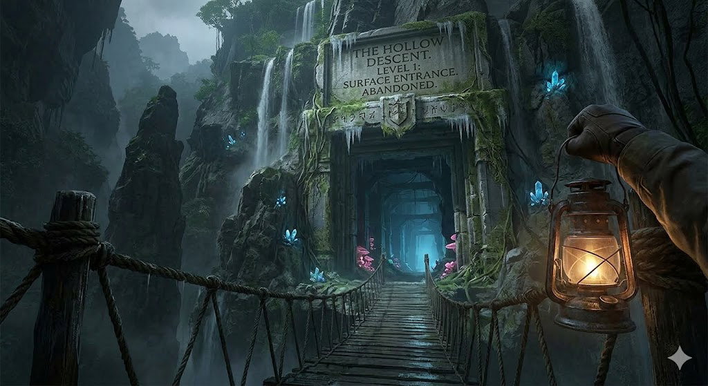 Cover art for πThe lost dungeon of Caryl ... by Ray, an inner self scenario on AI Dungeon